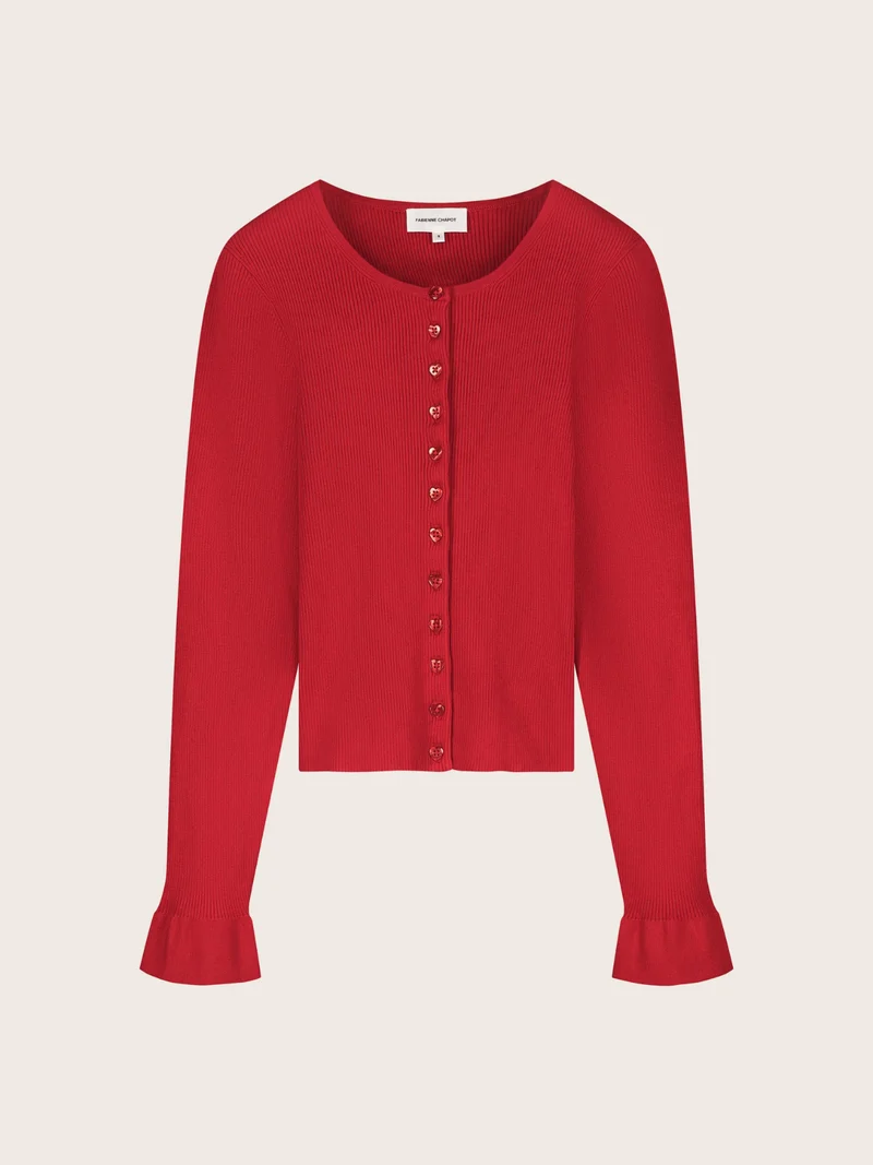 Lilo Cardigan Red Hot Chilli