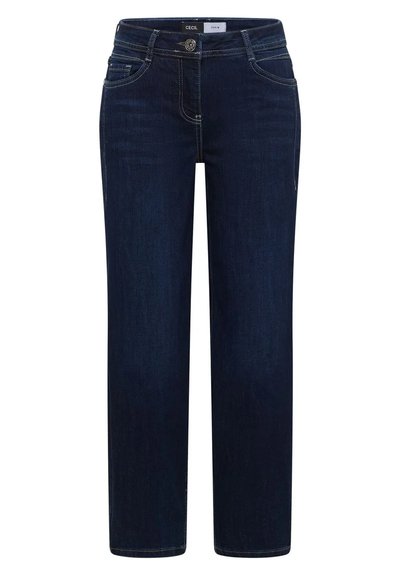 High Waist Barrel Leg Jeans im Loose Fit
