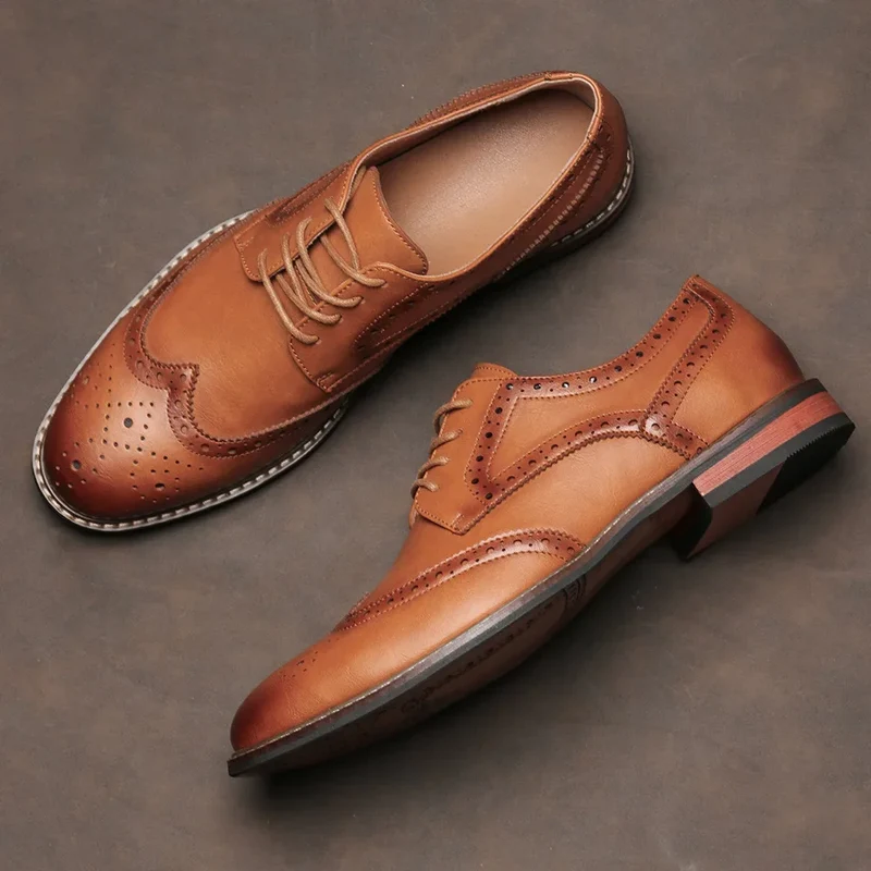 Elegant Men's Dress Wedding Shoes