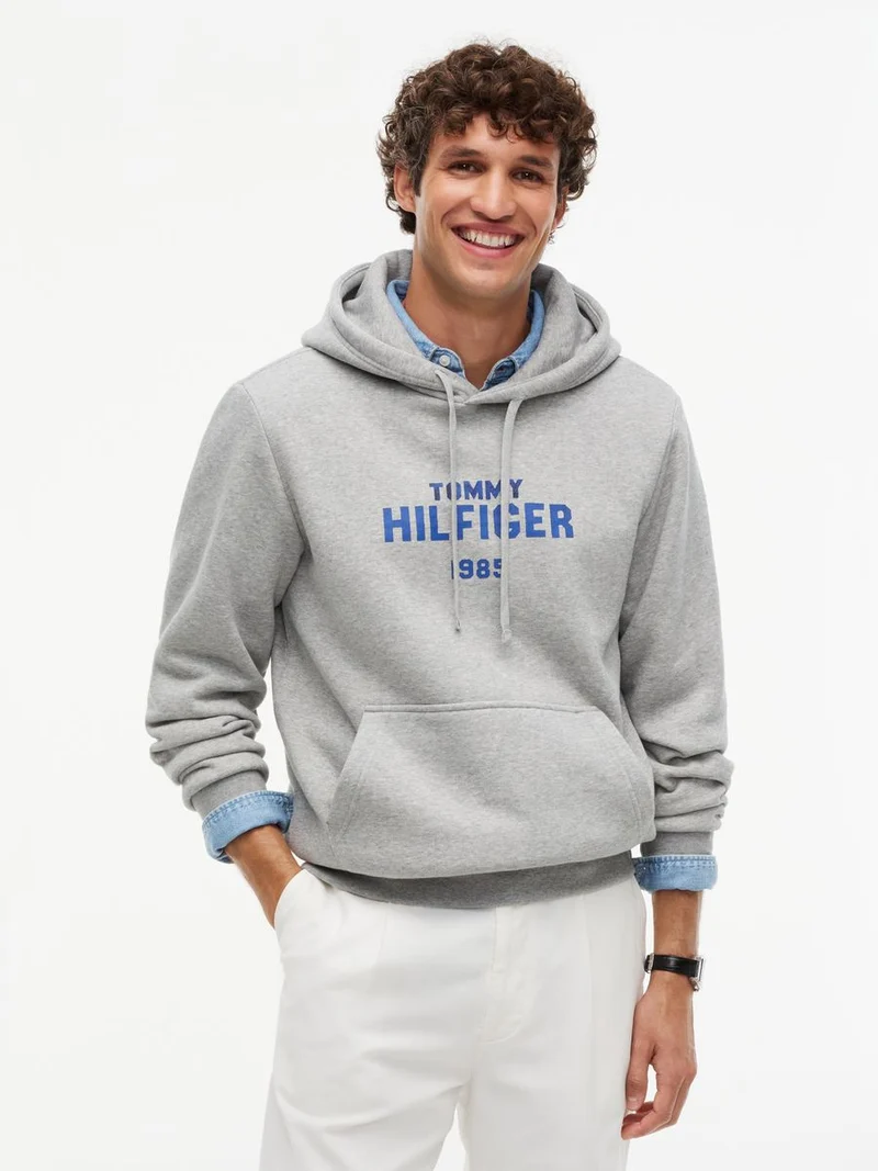 HILFIGER STACK REG FLEECE HOODIE