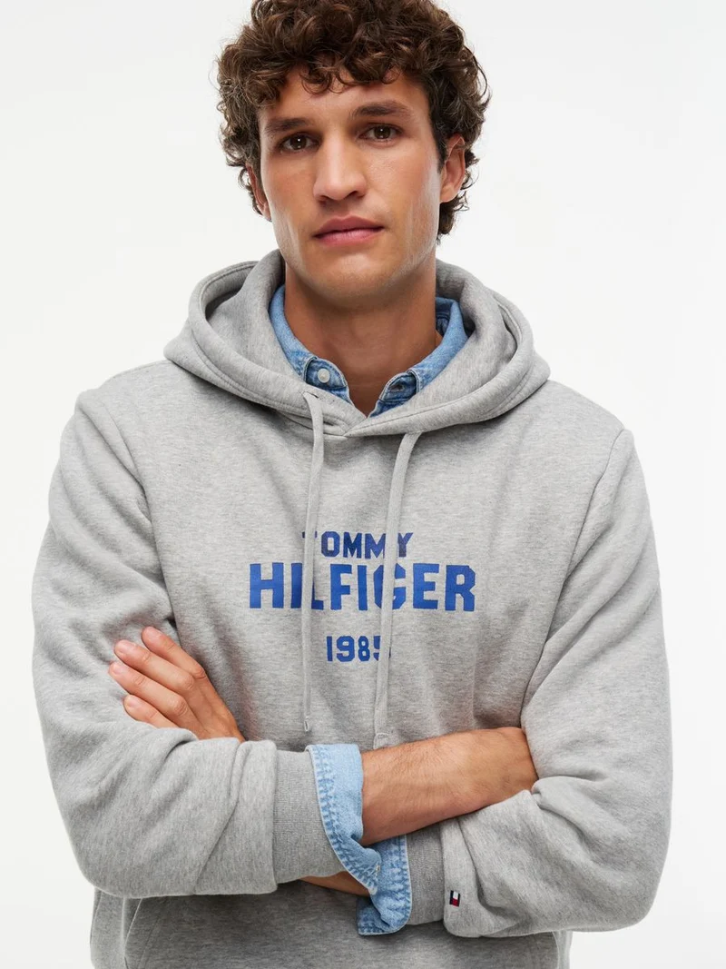 HILFIGER STACK REG FLEECE HOODIE