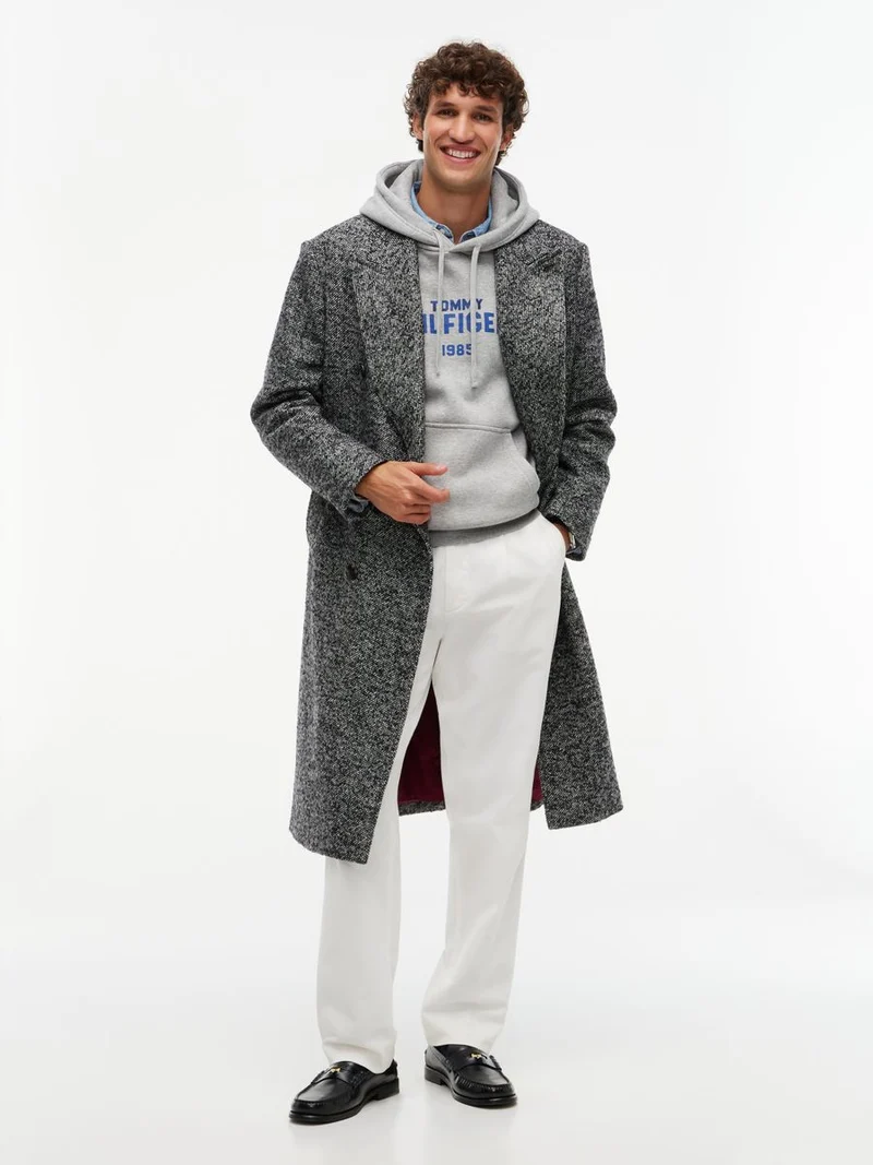 HILFIGER STACK REG FLEECE HOODIE