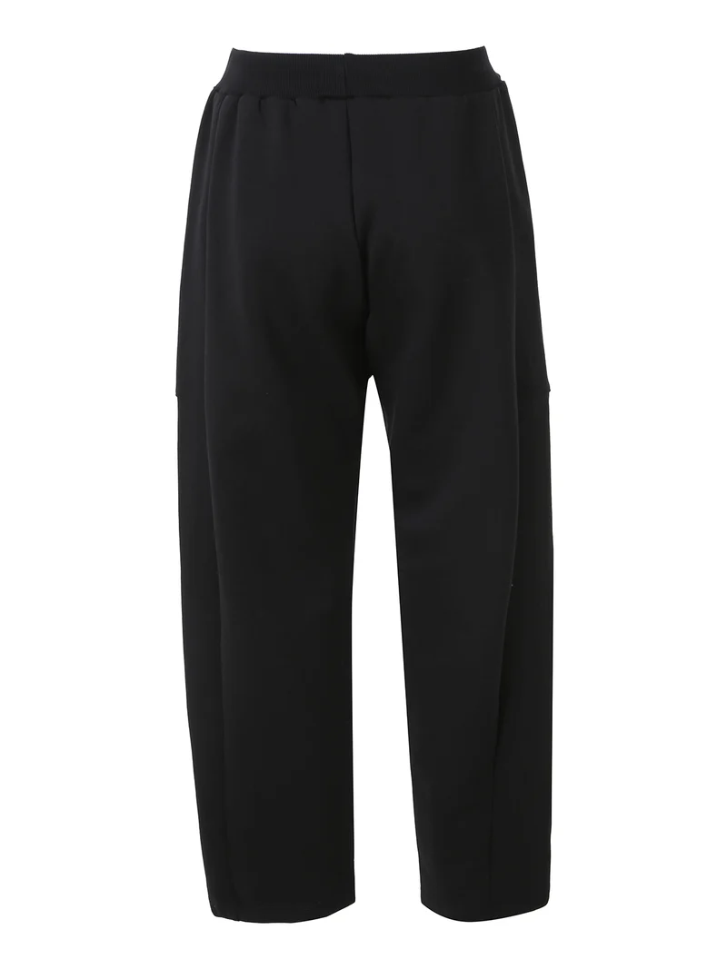 Pantaloni sportivi da donna con coulisse - nero