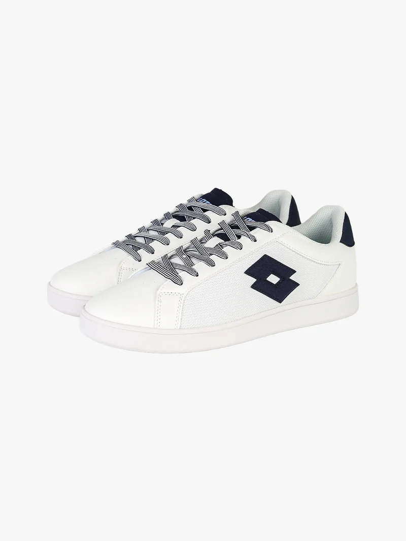 Sneakers basse da uomo con logo - bianco