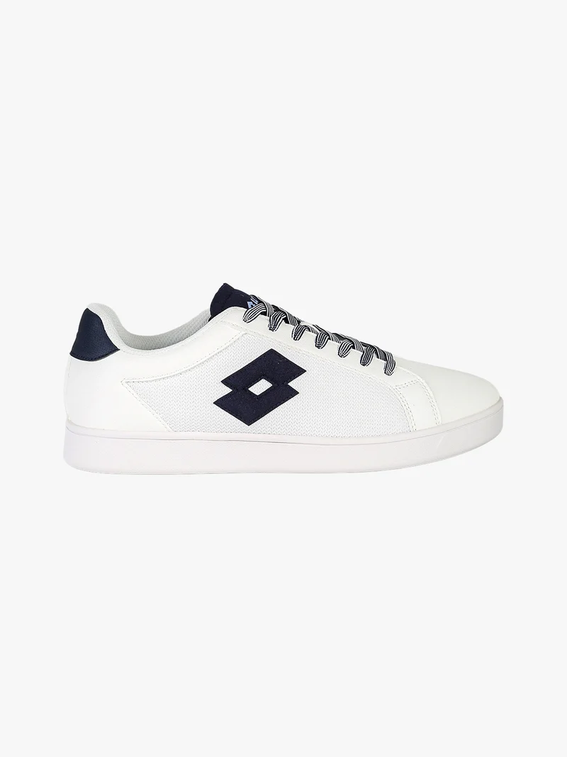 Sneakers basse da uomo con logo - bianco