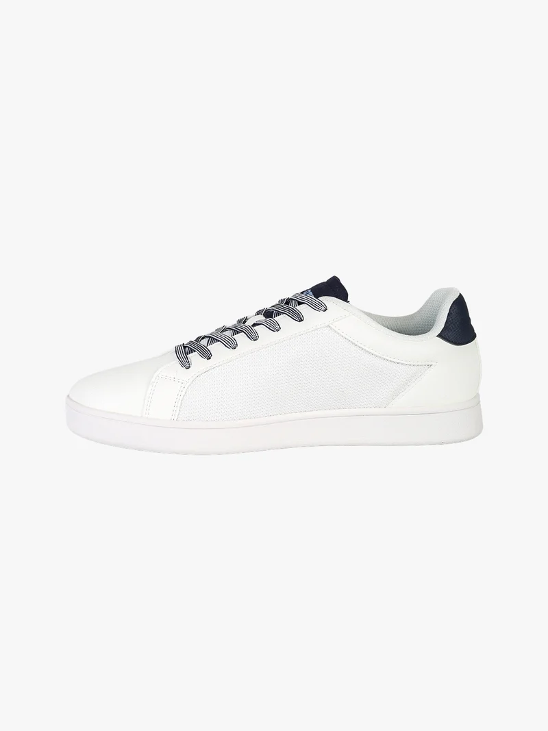 Sneakers basse da uomo con logo - bianco