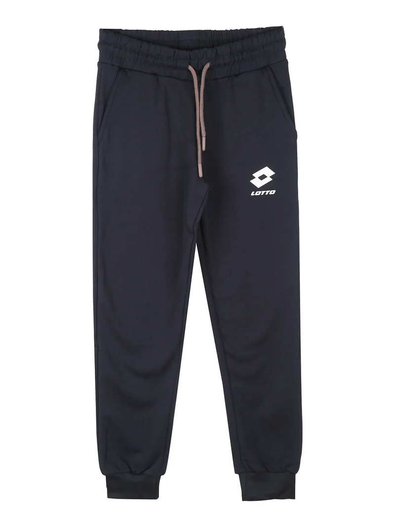 Completo tuta da ragazzo 2 pezzi con cappuccio e interno in caldo cotone - blu scuro