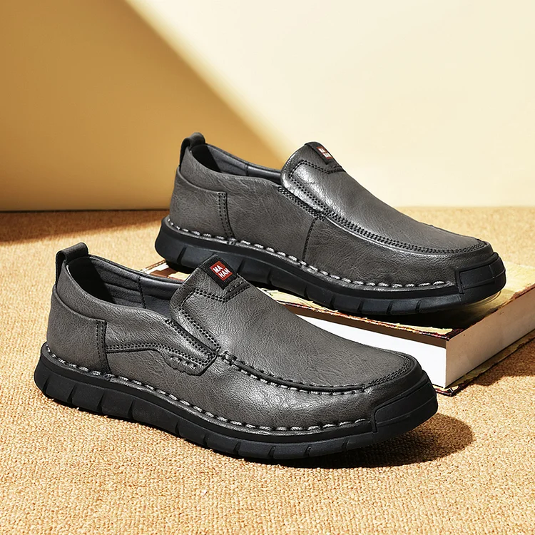 Elegant Leather Slip-On Shoes