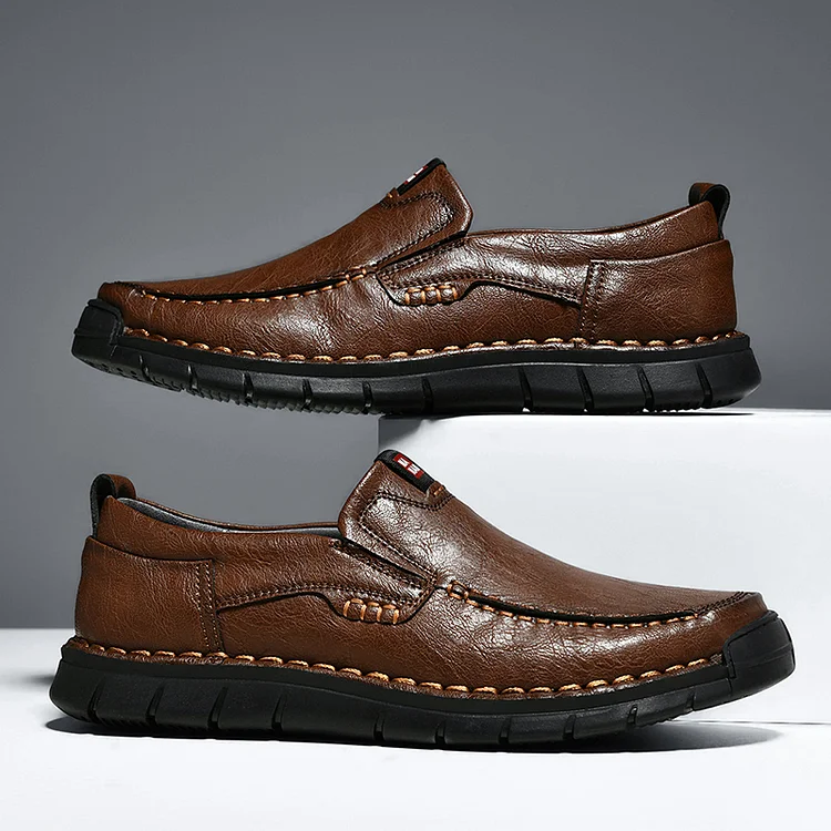 Elegant Leather Slip-On Shoes