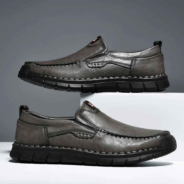 Elegant Leather Slip-On Shoes