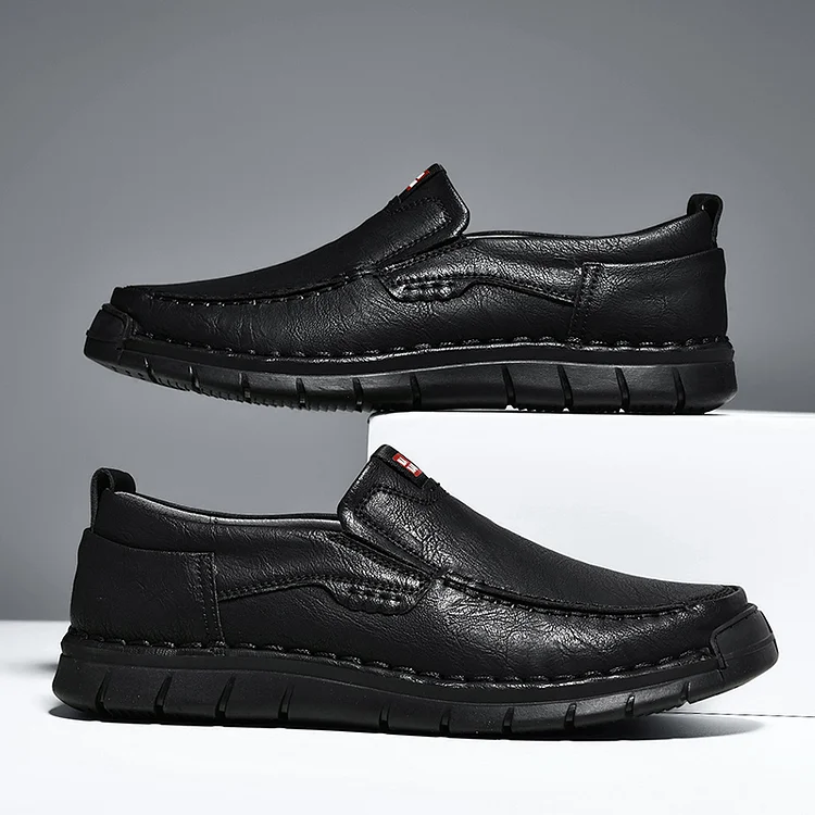 Elegant Leather Slip-On Shoes
