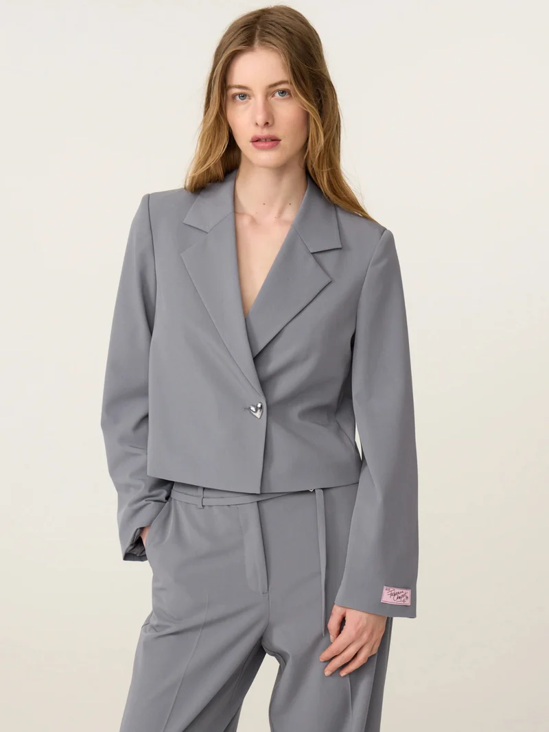 Nena Blazer Office Grey
