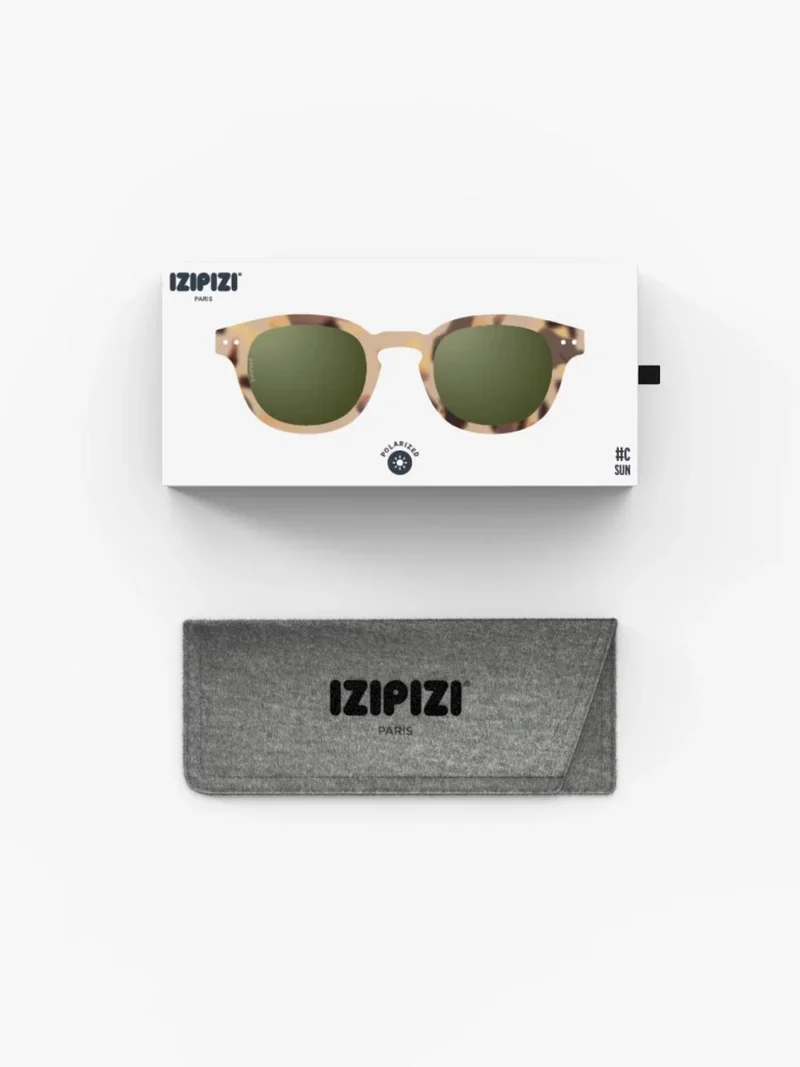 Somnnenbrille #C Light Tortoise Polarisiert