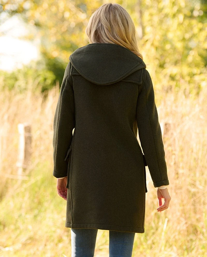 Dufflecoat für Damen "Ladies Duffle" in oliv