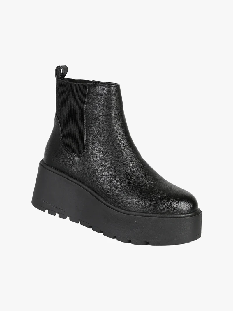 Stivaletti chunky boots da donna - nero