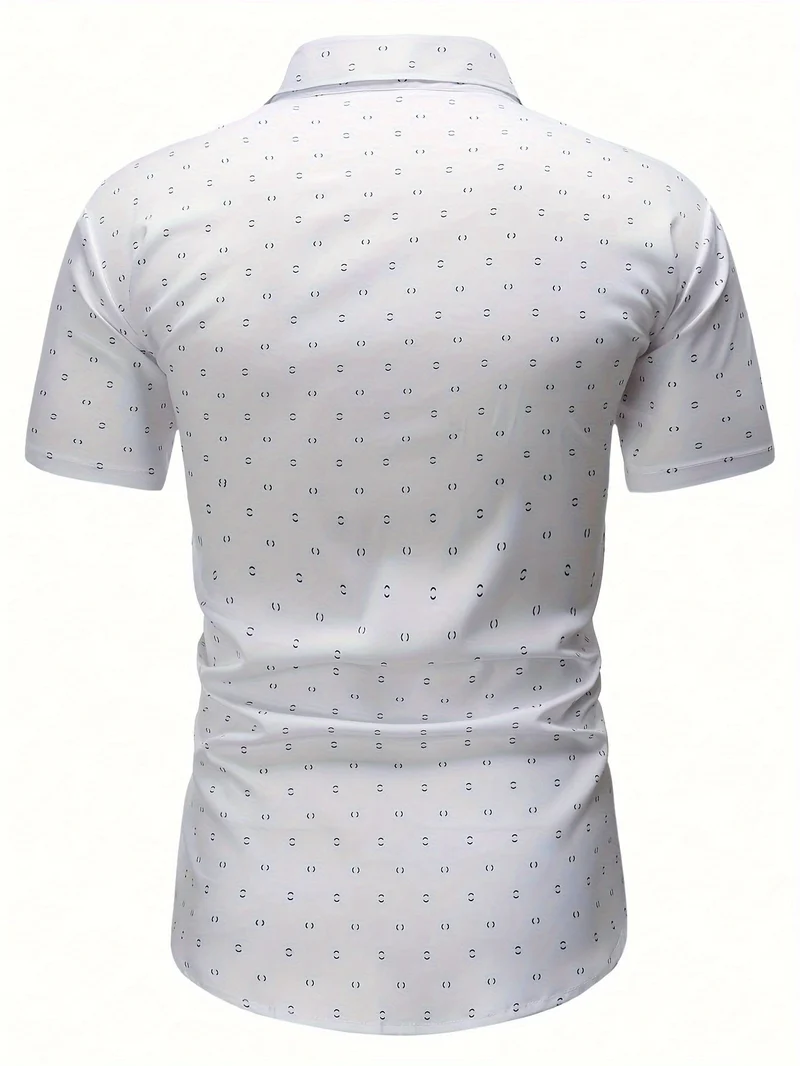 Elegant Short-Sleeved Shirt