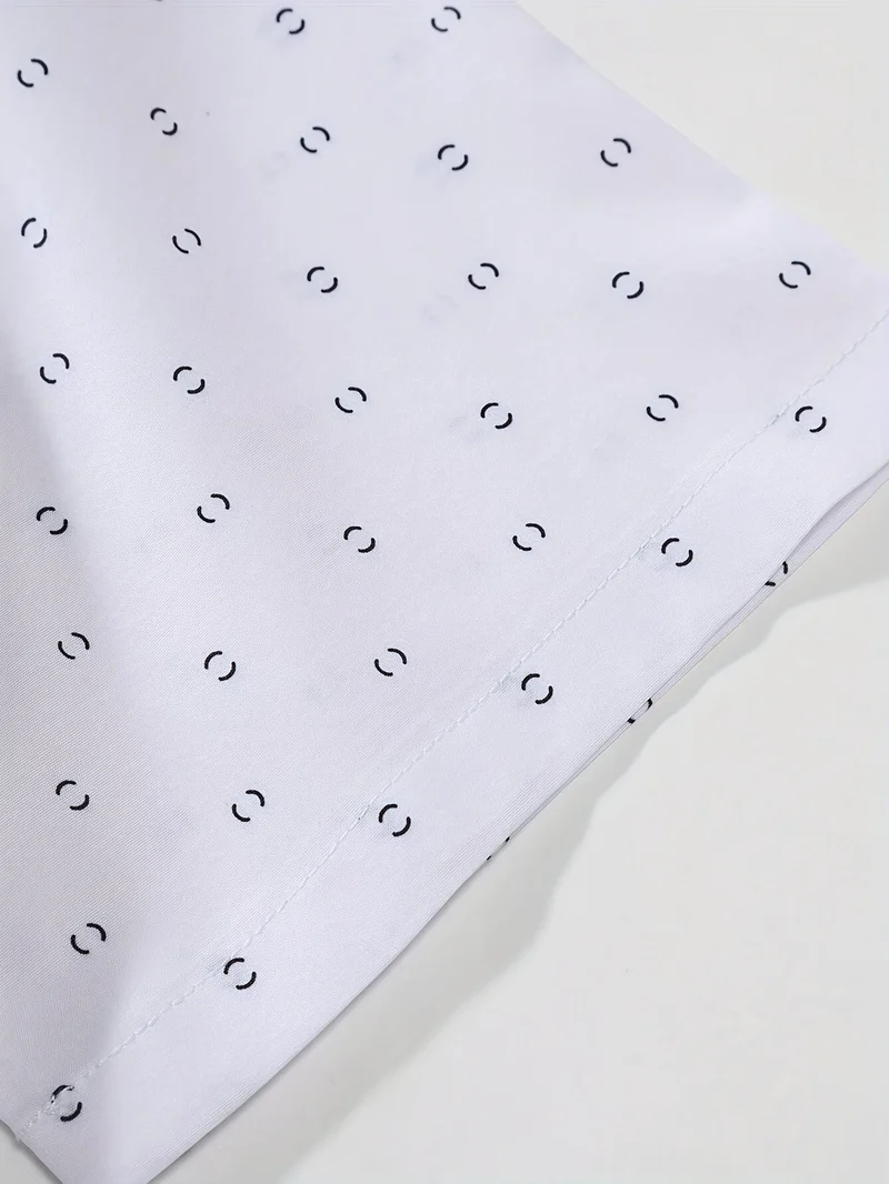 Elegant Short-Sleeved Shirt