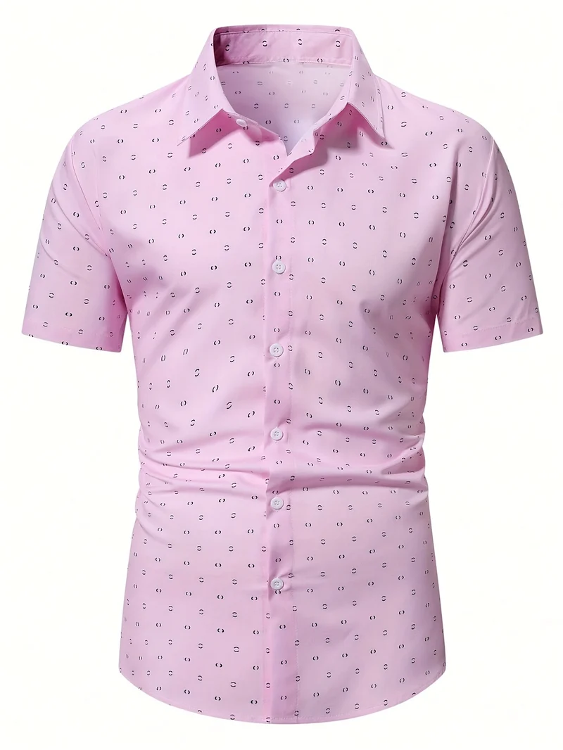Elegant Short-Sleeved Shirt