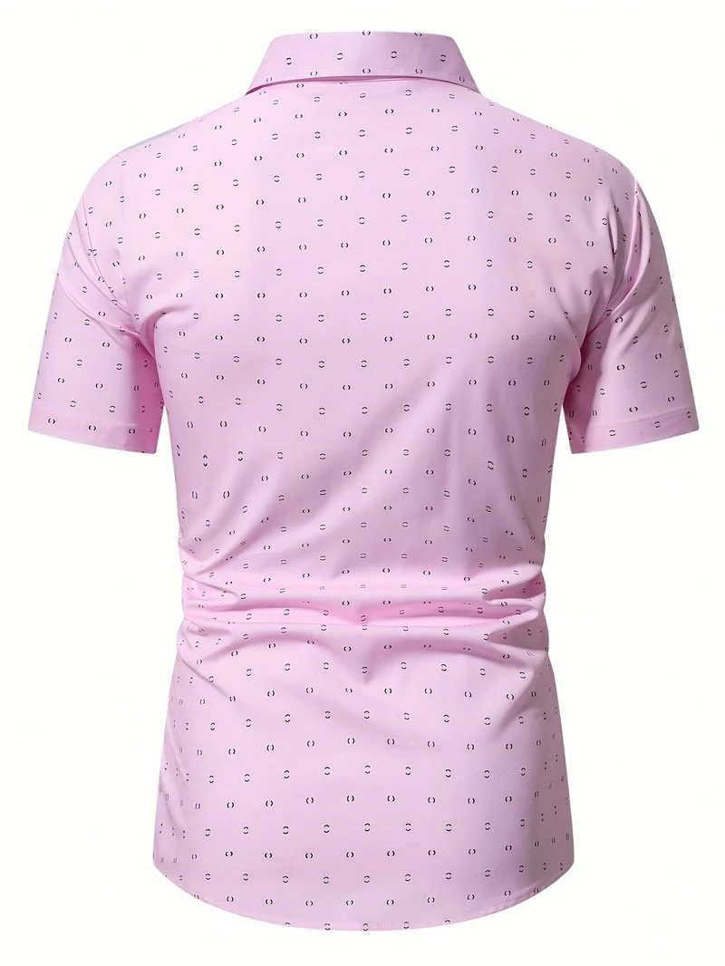 Elegant Short-Sleeved Shirt