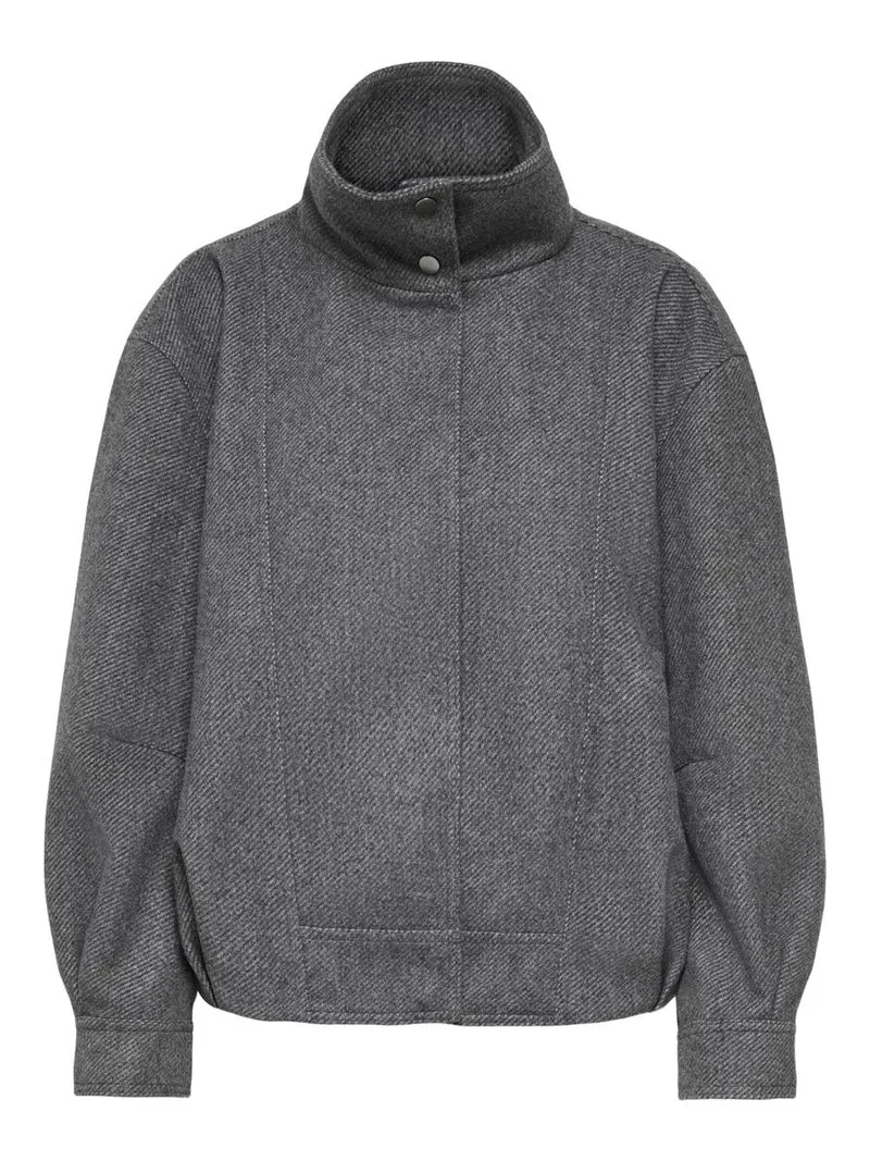 ONLASTA HIGH COLLAR BOMBER JACKET OTW