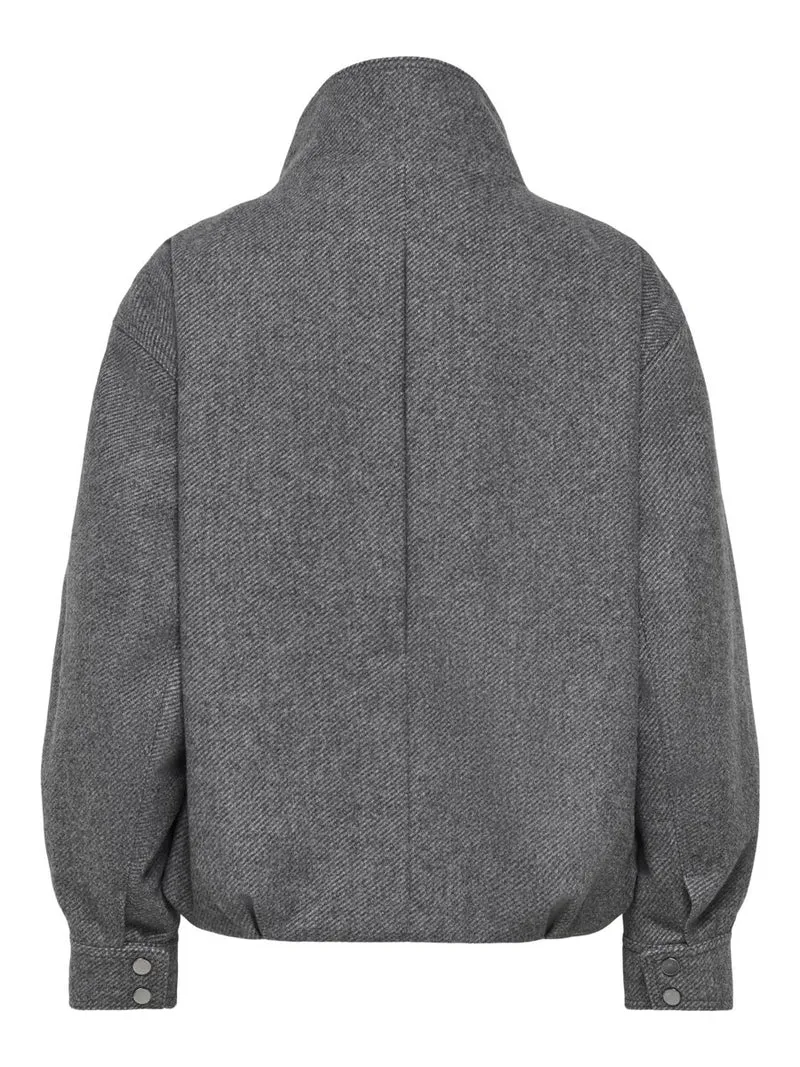 ONLASTA HIGH COLLAR BOMBER JACKET OTW