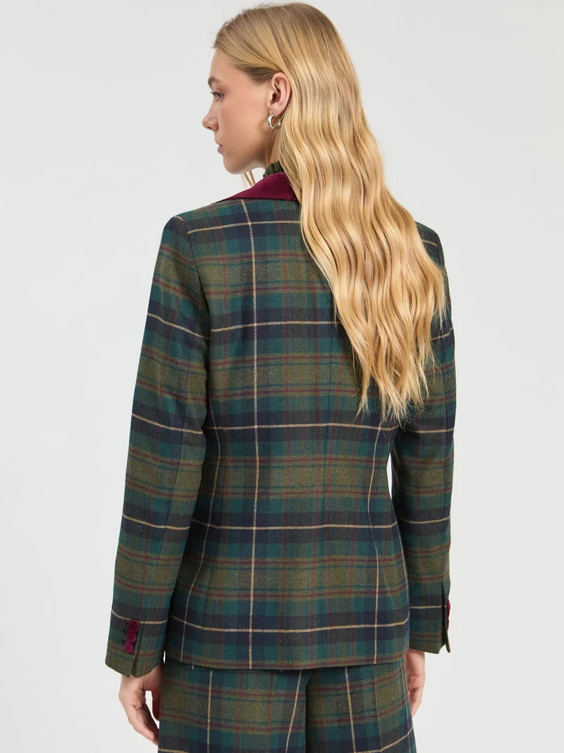 Tartan Blazer