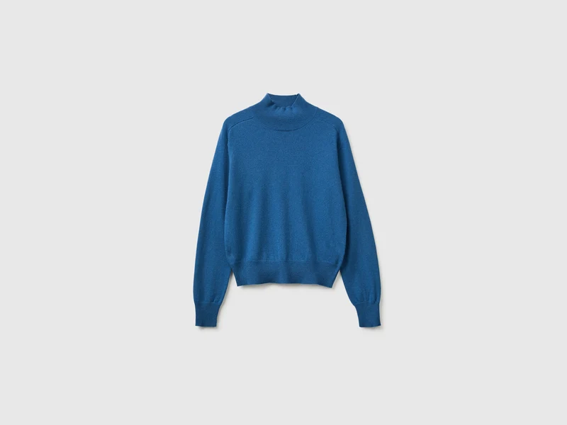 Rollkragenpullover aus Kaschmirmischung