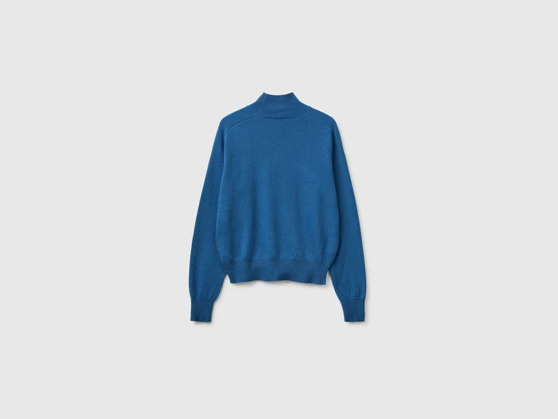 Rollkragenpullover aus Kaschmirmischung
