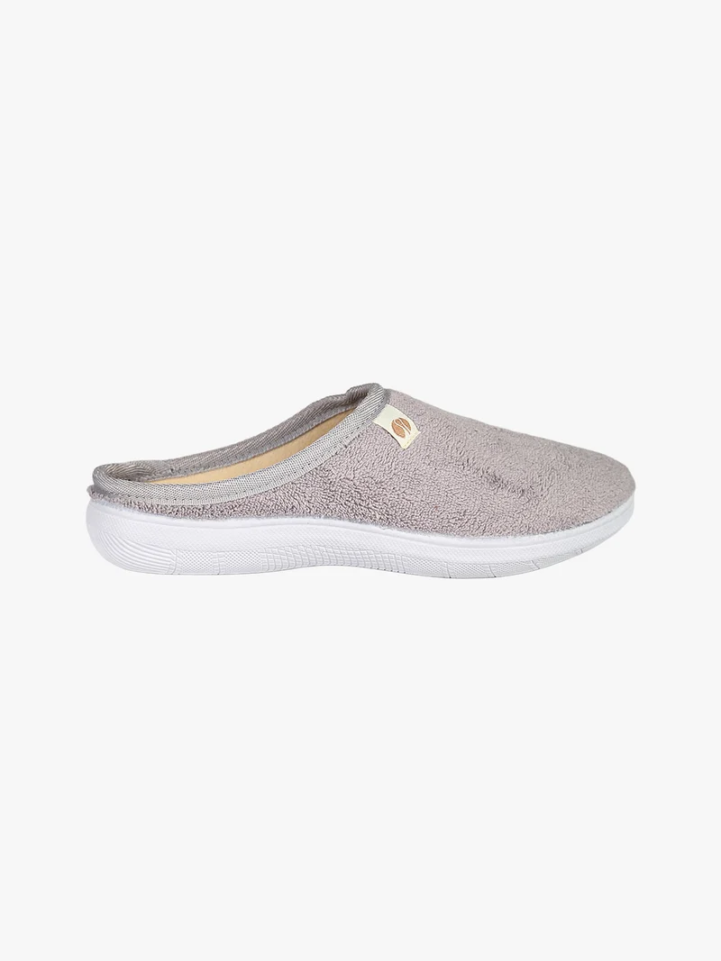 Pantofole donna in spugna - grigio