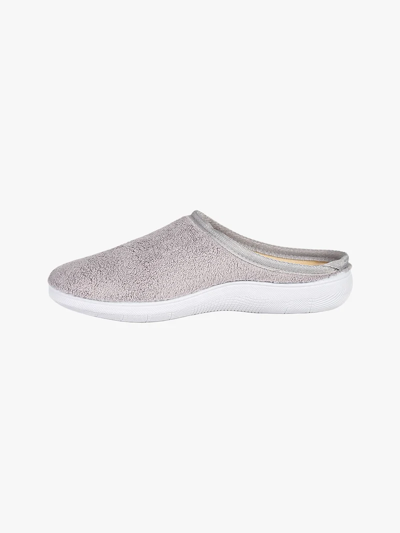 Pantofole donna in spugna - grigio