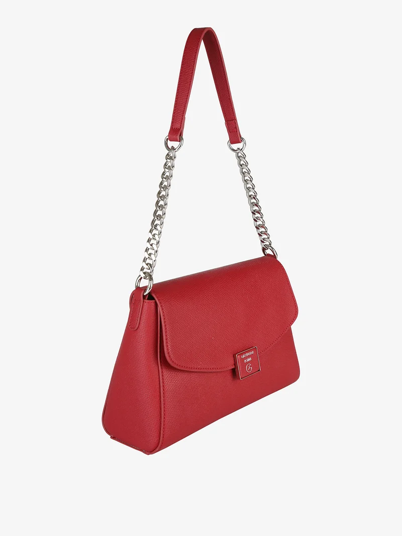 Borsetta donna con catena - rosso