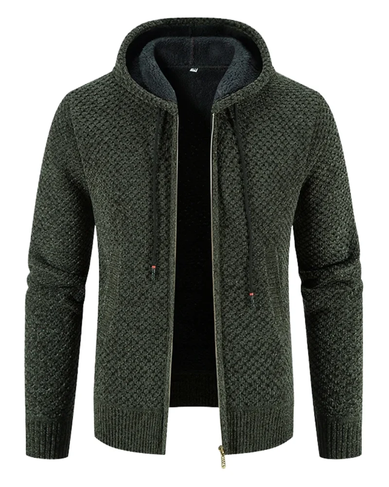 Hooded Men's Cardigan