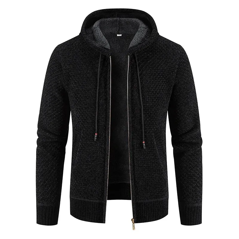 Hooded Men's Cardigan