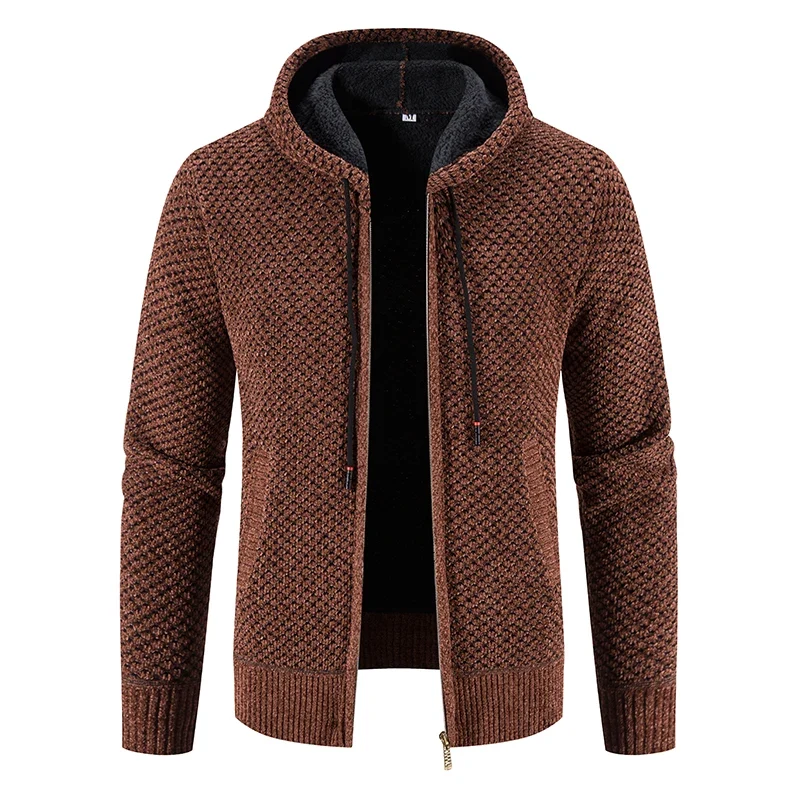 Hooded Men's Cardigan