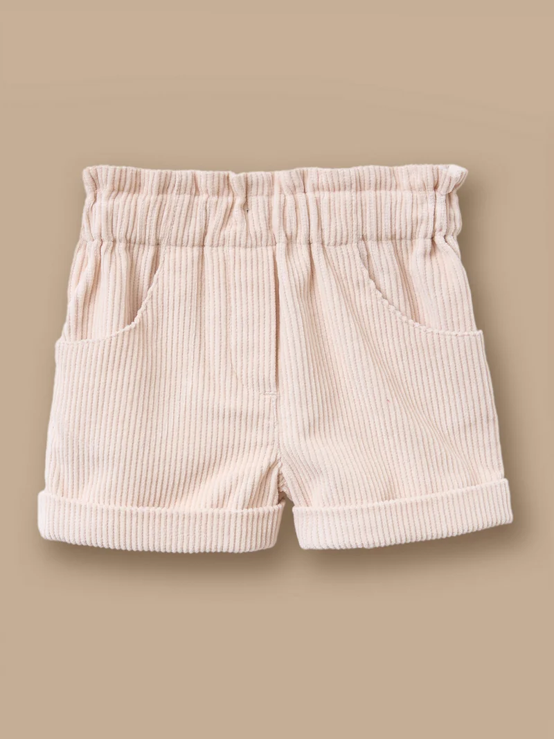 Baby-Shorts aus Cordsamt