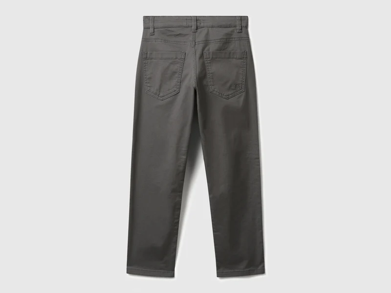 Fünf-Taschen-Hose aus Stretch-Baumwolle