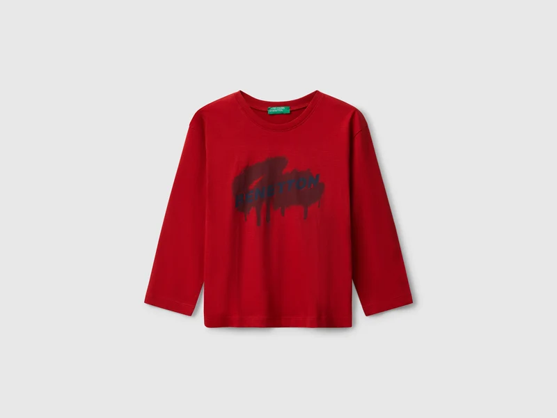 T-Shirt mit Logo-Print