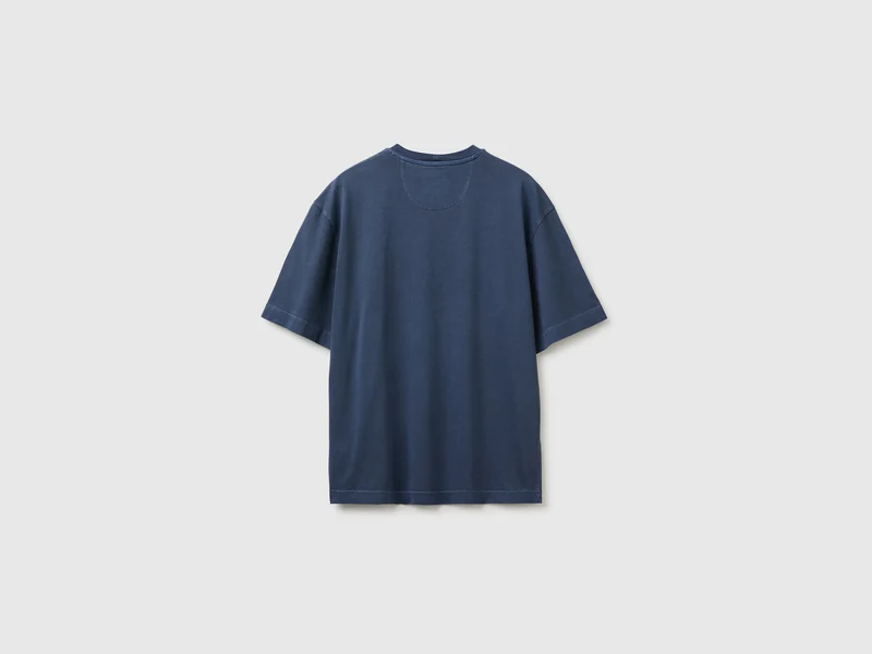 Kurzärmeliges T-Shirt mit Vintage-Effekt