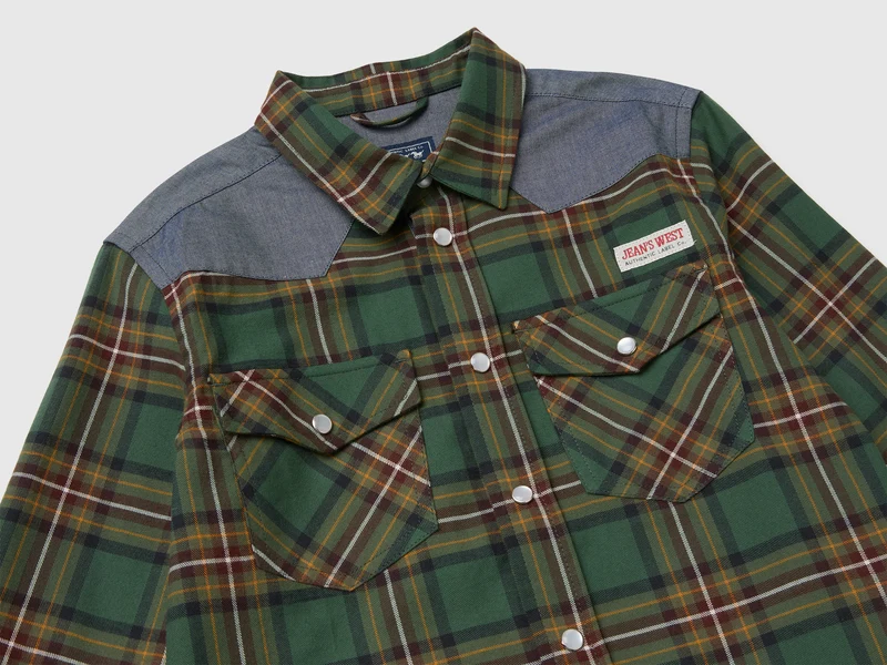 Kurzärmeliges T-Shirt mit Vintage-Effekt