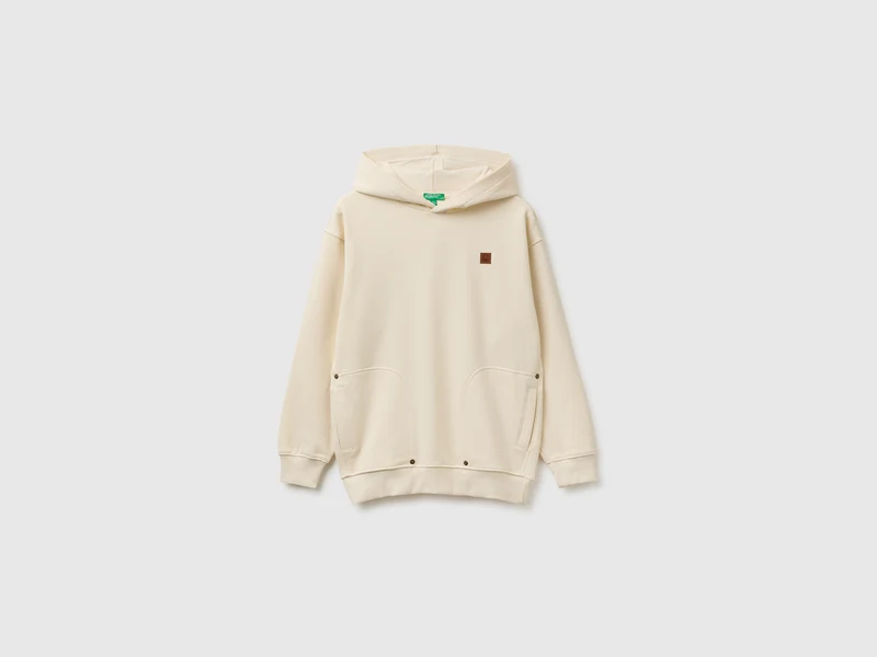 Übergroßer Kapuzenpullover