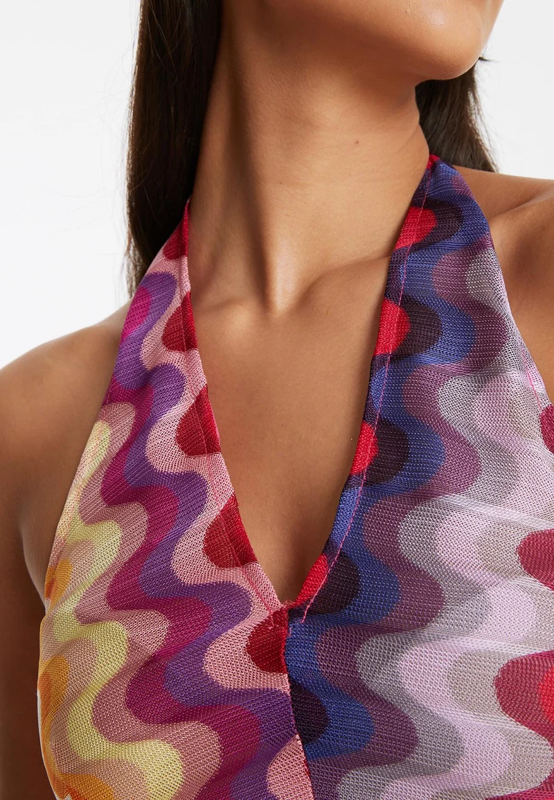 Neckholdertop Pirli