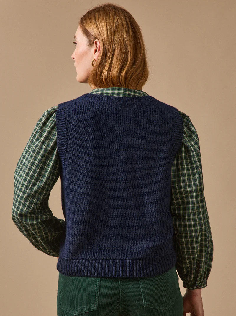 Damenpullover aus Merinowolle - Cyrillus X les 3 Tricoteurs