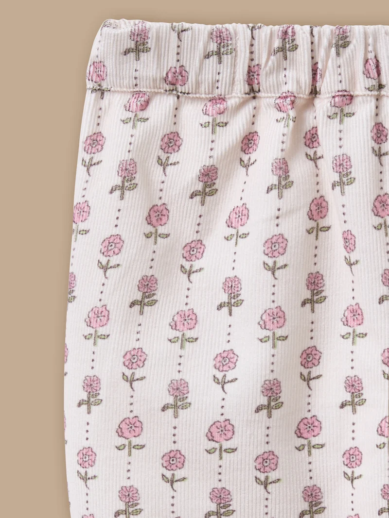 Baby-Cordhose mit Print
