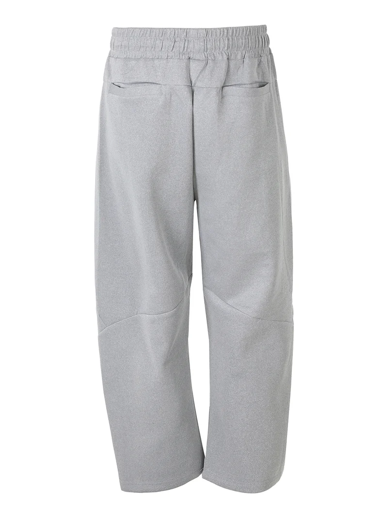 Pantaloni da uomo modello balloon con coulisse - grigio