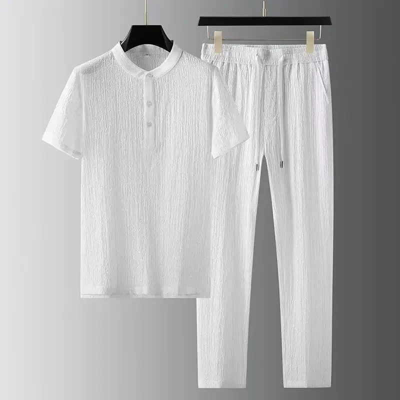 Breathable Men's Shirt Set