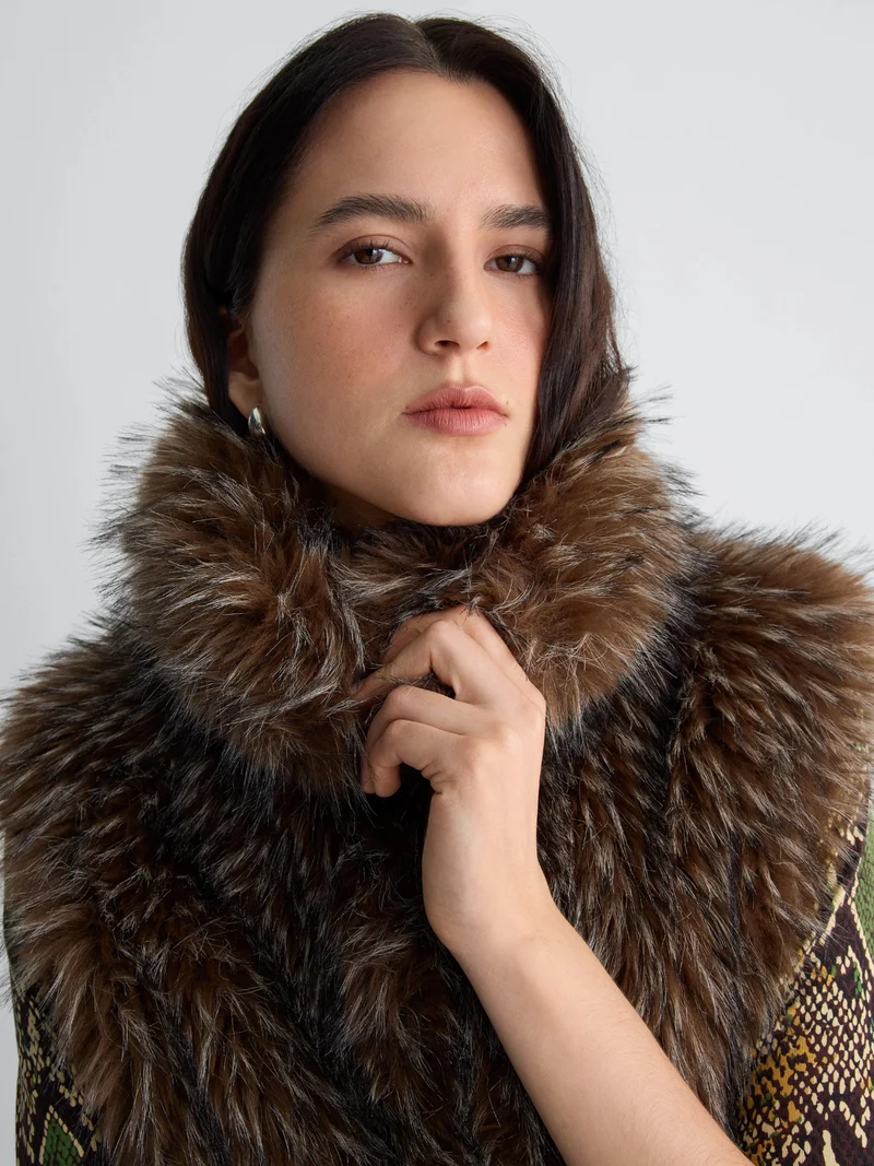 Malin Faux Fur Weste