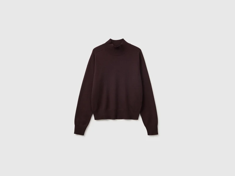 Rollkragenpullover aus Kaschmirmischung
