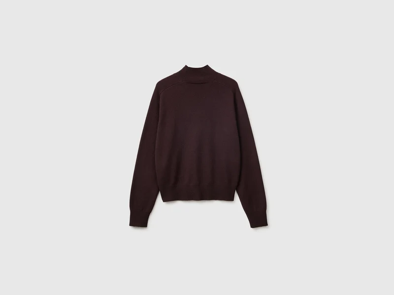 Rollkragenpullover aus Kaschmirmischung