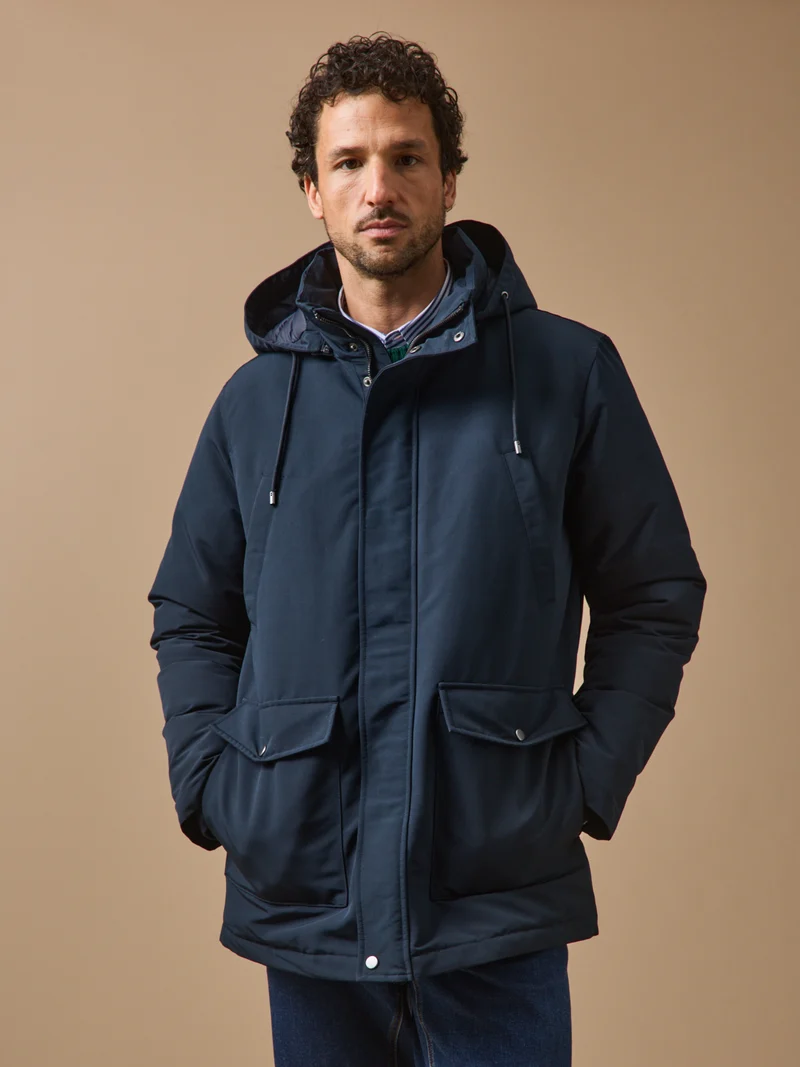 Herren-Parka, halblang