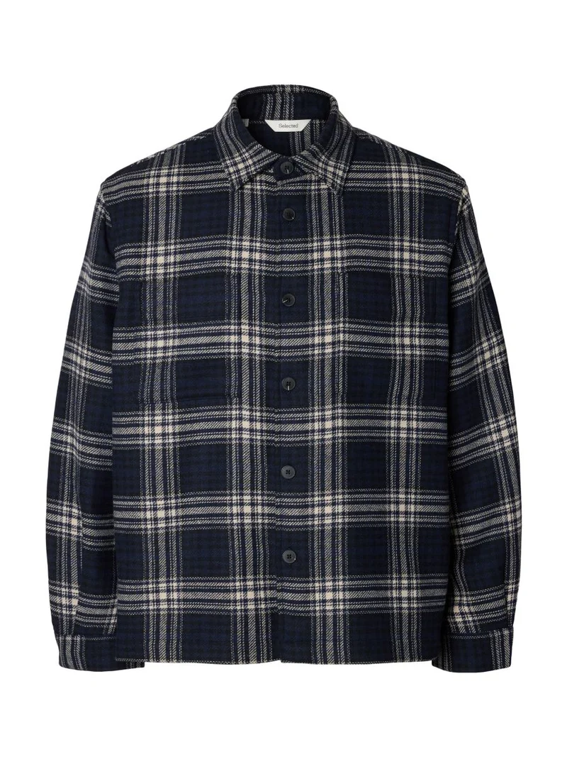 SLMOLE-PABLO WOOL BLEND OVERSHIRT NOOS